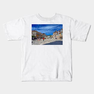 Hvar Town Square, Croatia Kids T-Shirt